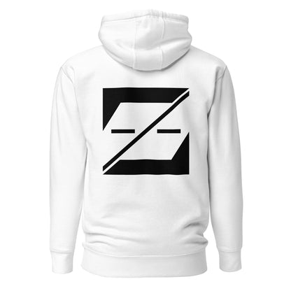 (Exclusive) Zayndeellani Logo Spell-Out Hoodie Black Embroidery - Zayndeellani