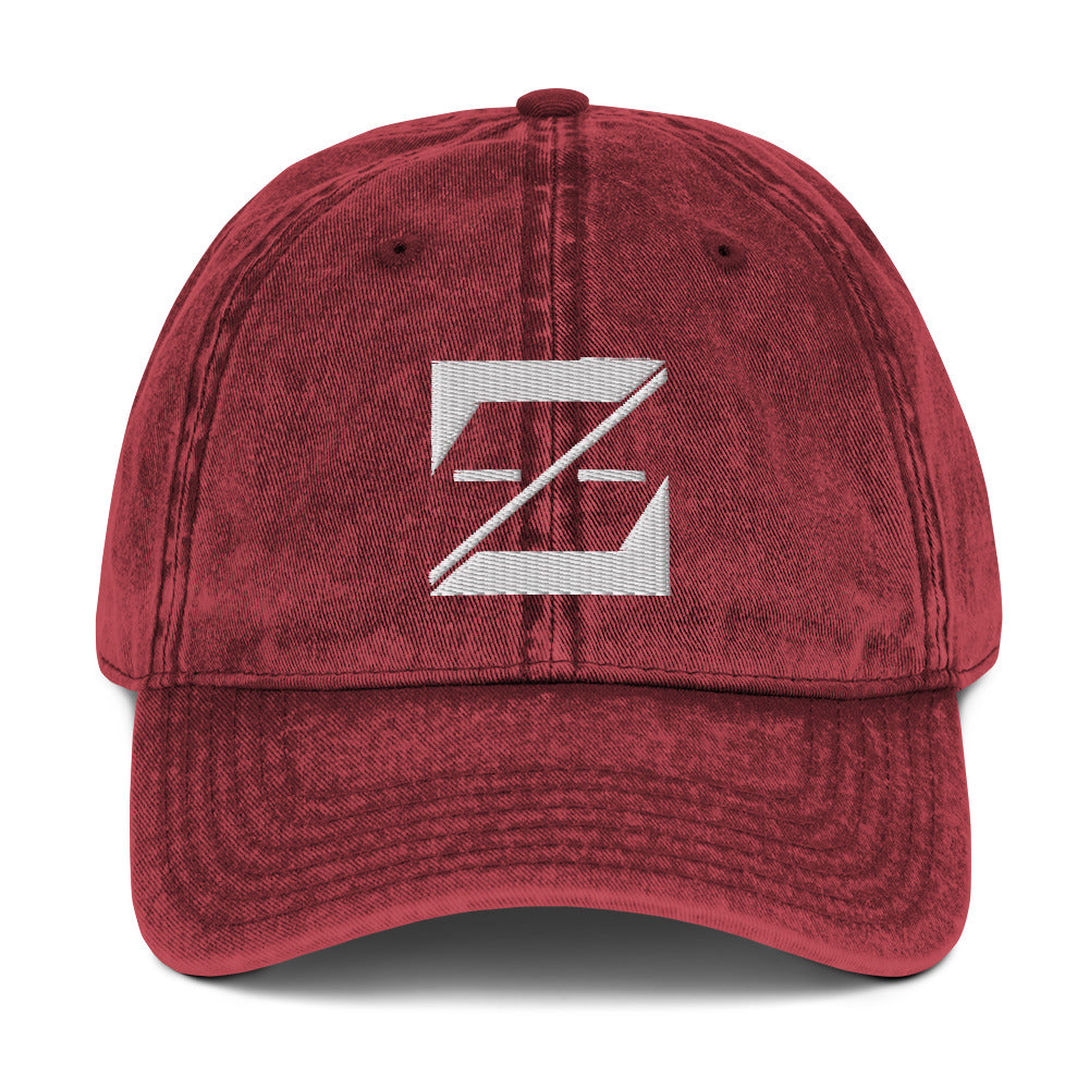 Zayndeellani Vintage Cotton Twill Cap - Zayndeellani