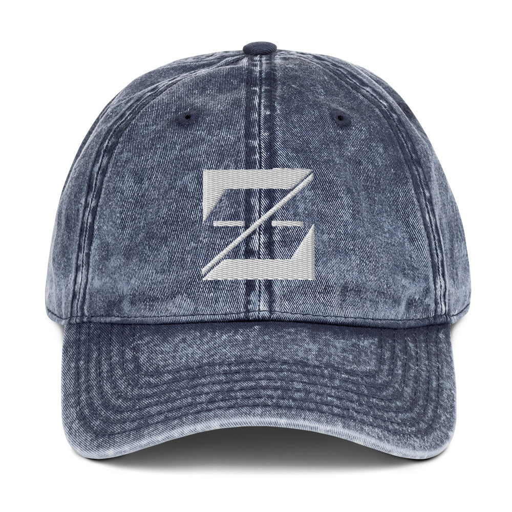 Zayndeellani Vintage Cotton Twill Cap - Zayndeellani