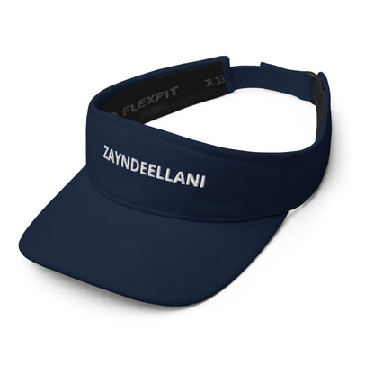 Zayndeellani Visor White Embroidery - Zayndeellani