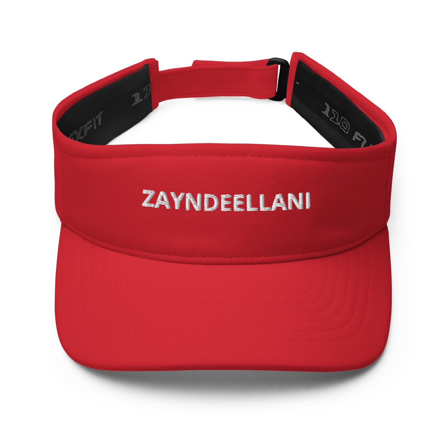 Zayndeellani Visor White Embroidery - Zayndeellani