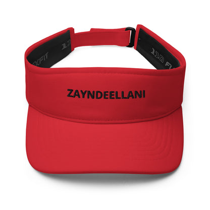 Zayndeellani Visor Black Embroidery - Zayndeellani