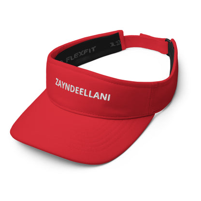 Zayndeellani Visor White Embroidery - Zayndeellani