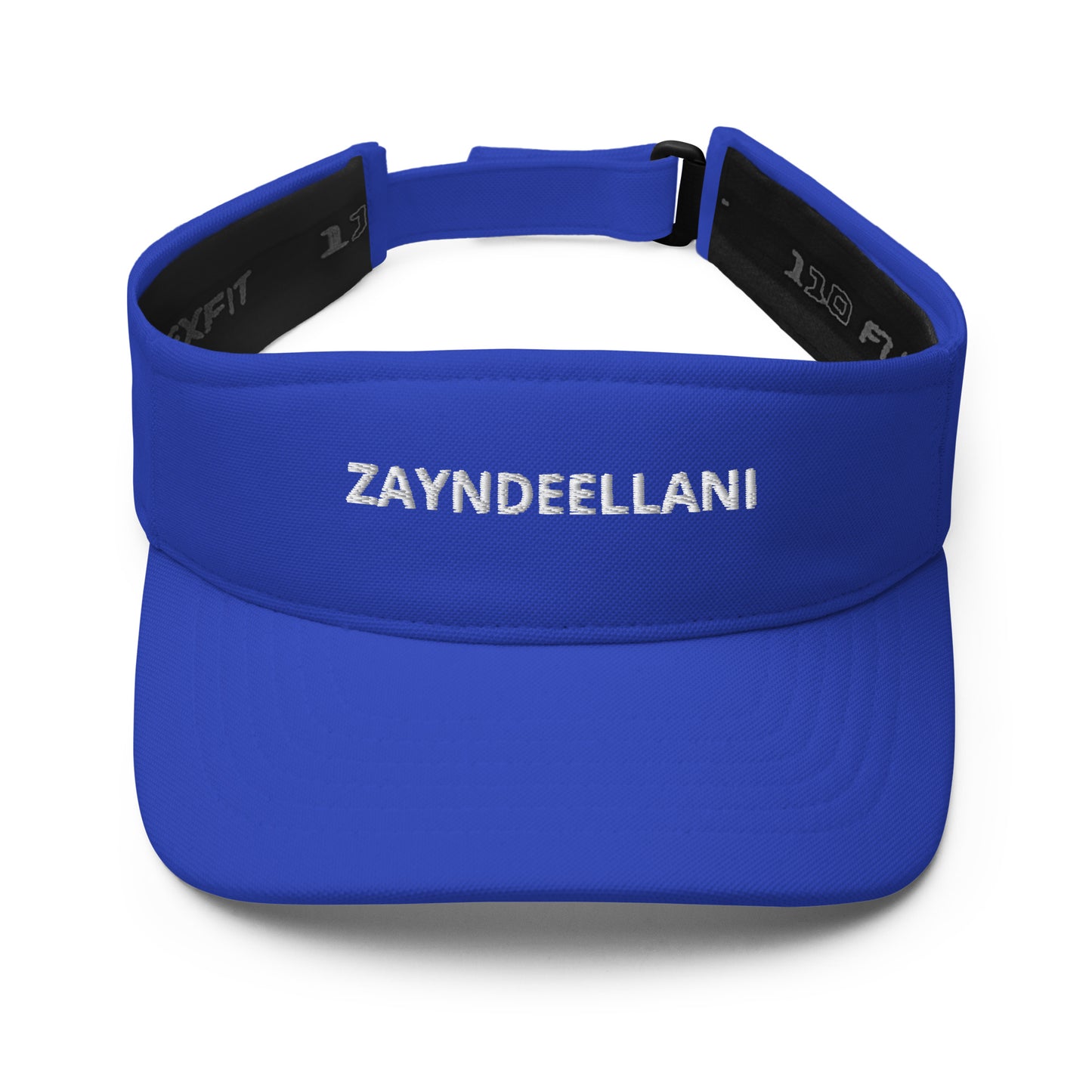 Zayndeellani Visor White Embroidery - Zayndeellani