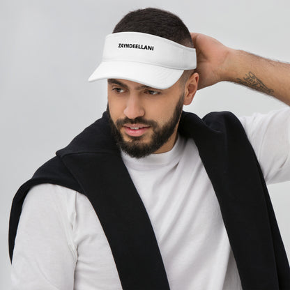 Zayndeellani Visor Black Embroidery - Zayndeellani