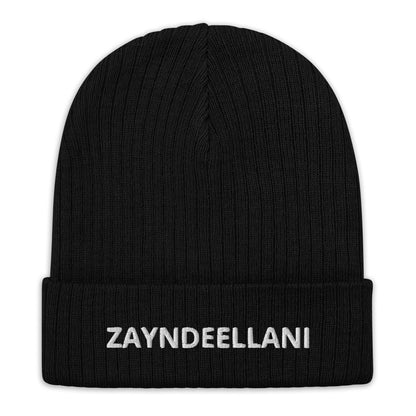 Zayndeellani Ribbed Knit Beanie - Zayndeellani