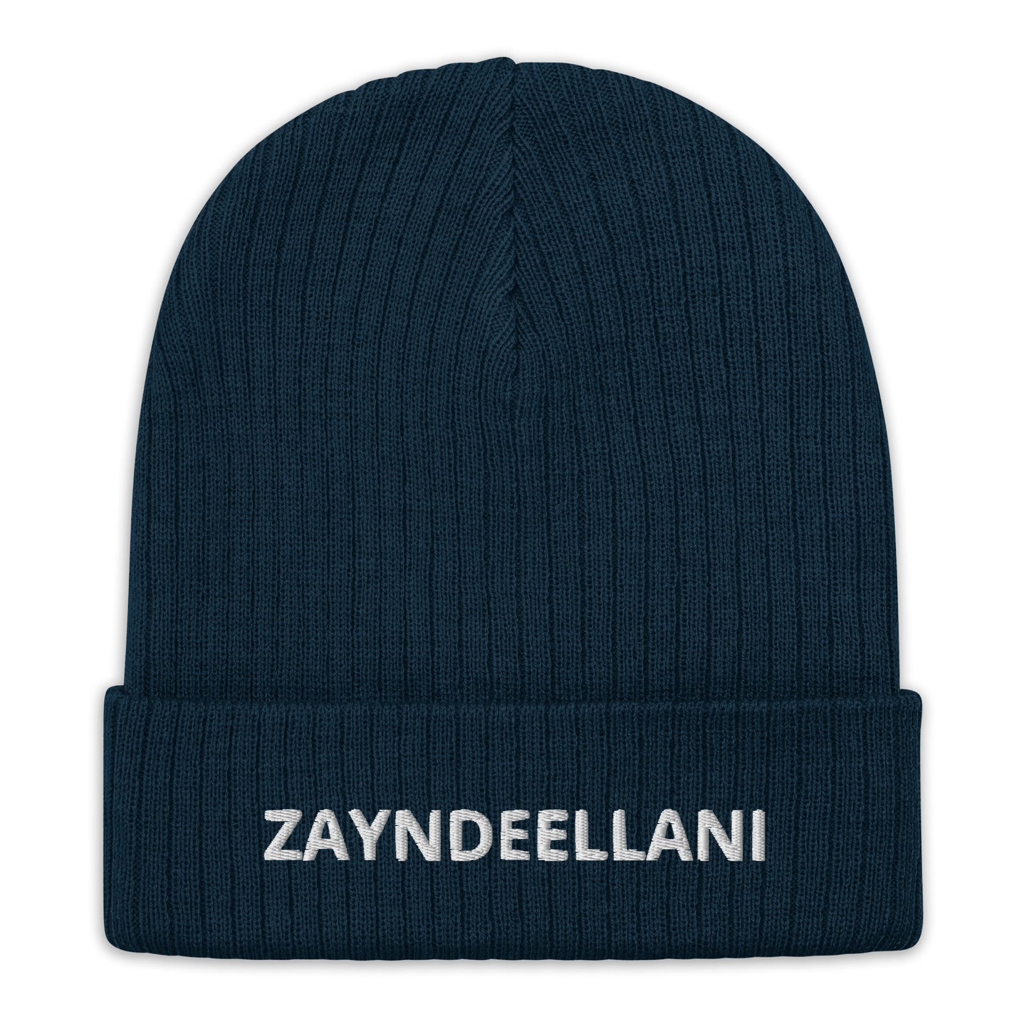 Zayndeellani Ribbed Knit Beanie - Zayndeellani